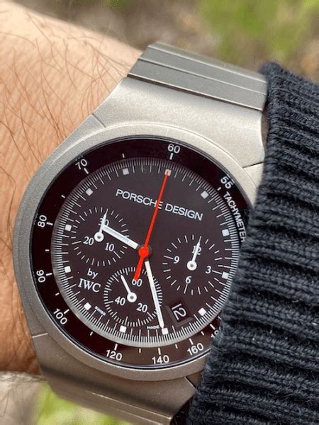 iwc porsche design titanium quartz|iwc titanium watch review.